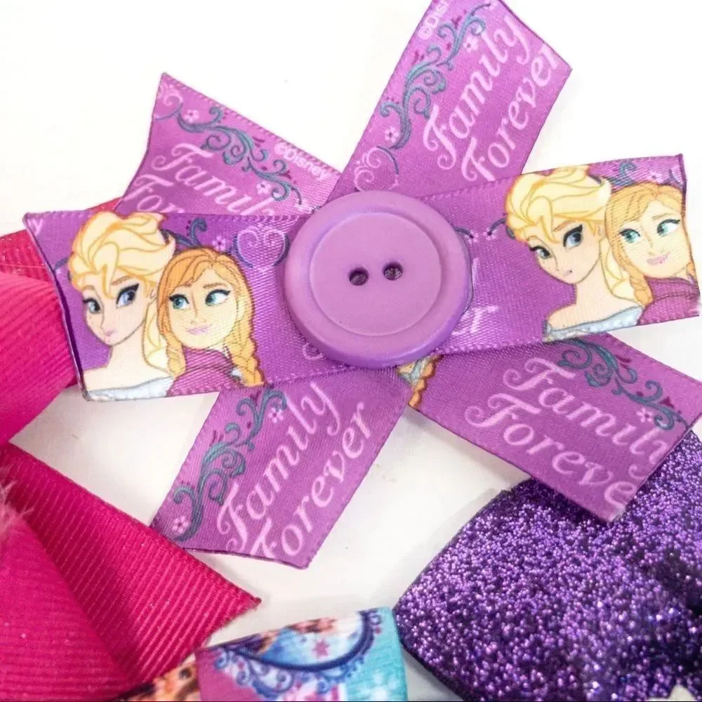 Disney Frozen Princess Barrettes Bundle